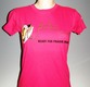 womens pink  t-shirt SHOE PRAGUE S